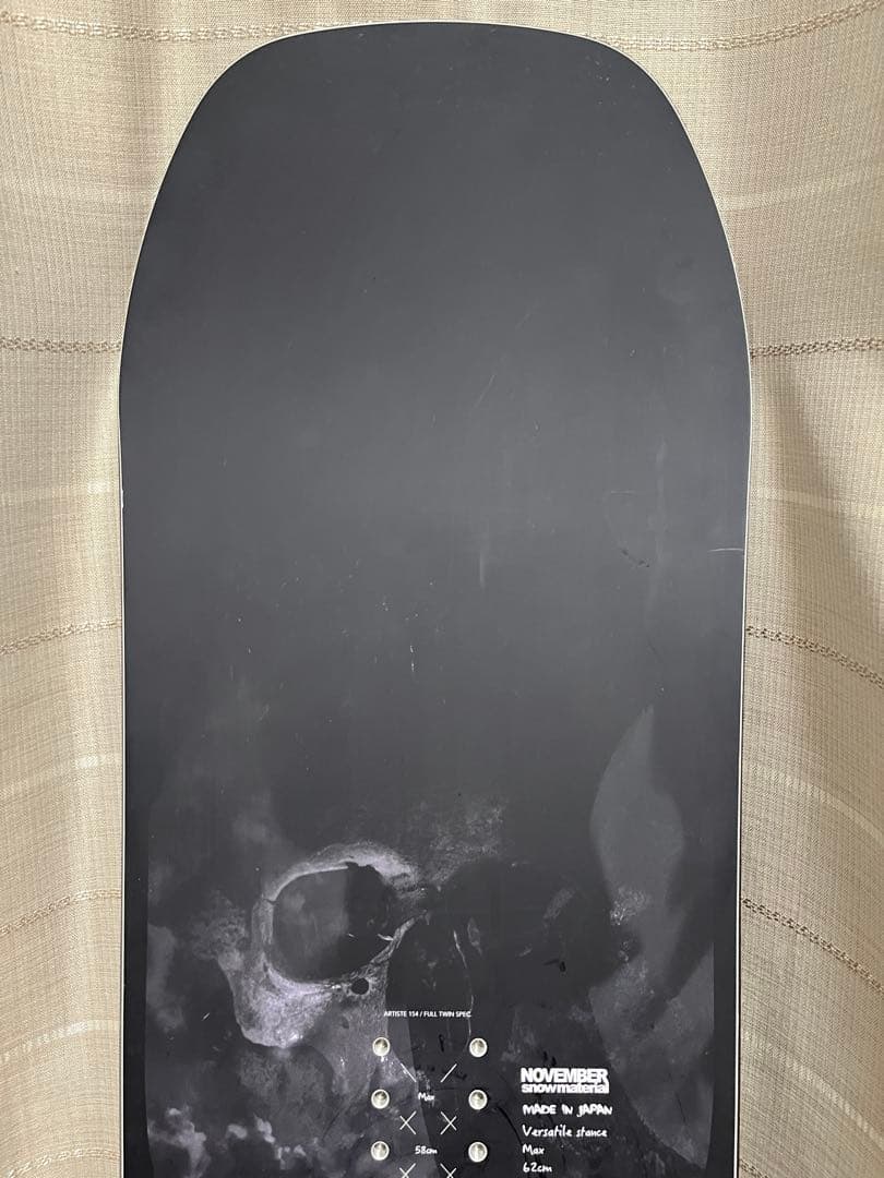スノーボード november artiste 154