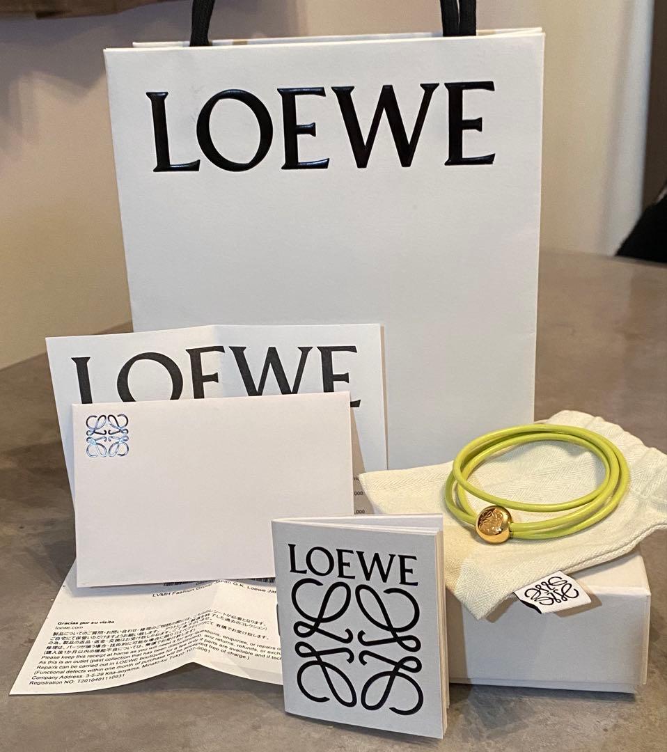 最終値下げ　新品未使用　ロエベ　ペブル　ブレスレット　バングルM