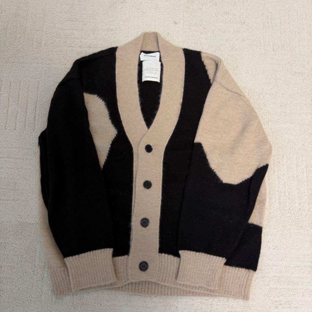 MARKAWARE アルパカウール カーディガン