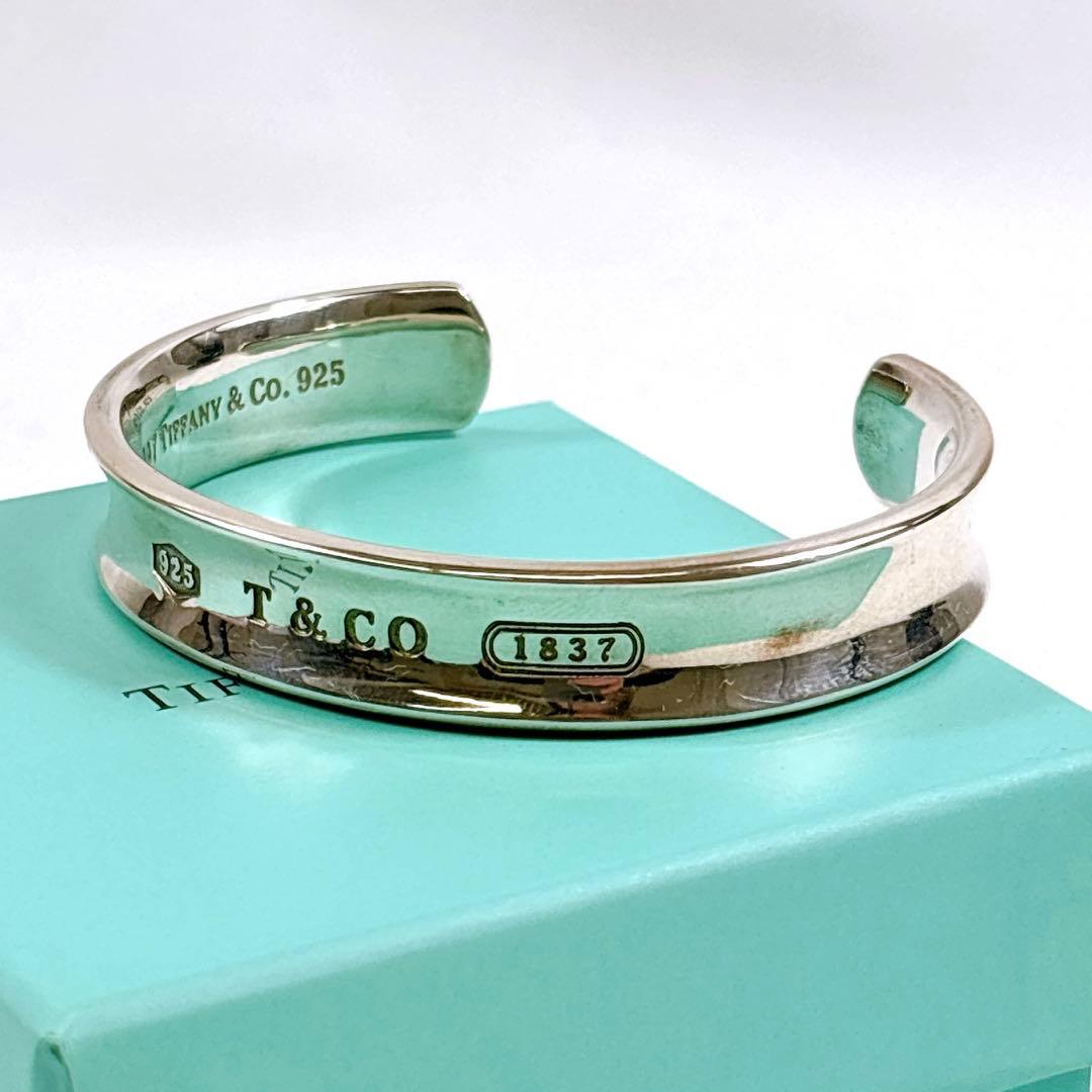 ティファニー＊バングル 1837 シルバー925 ブレスレット 箱ショッパー付