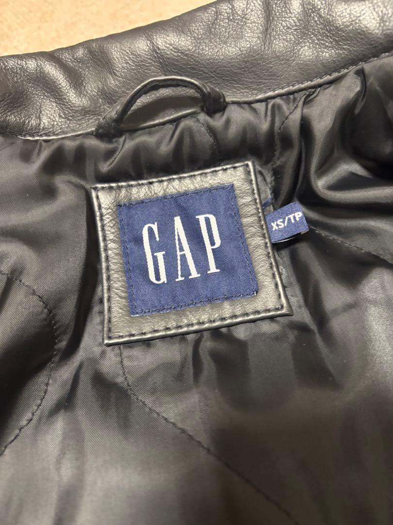 今週限定値下げold gap レザーカーコート 野村訓市氏着用 XS size