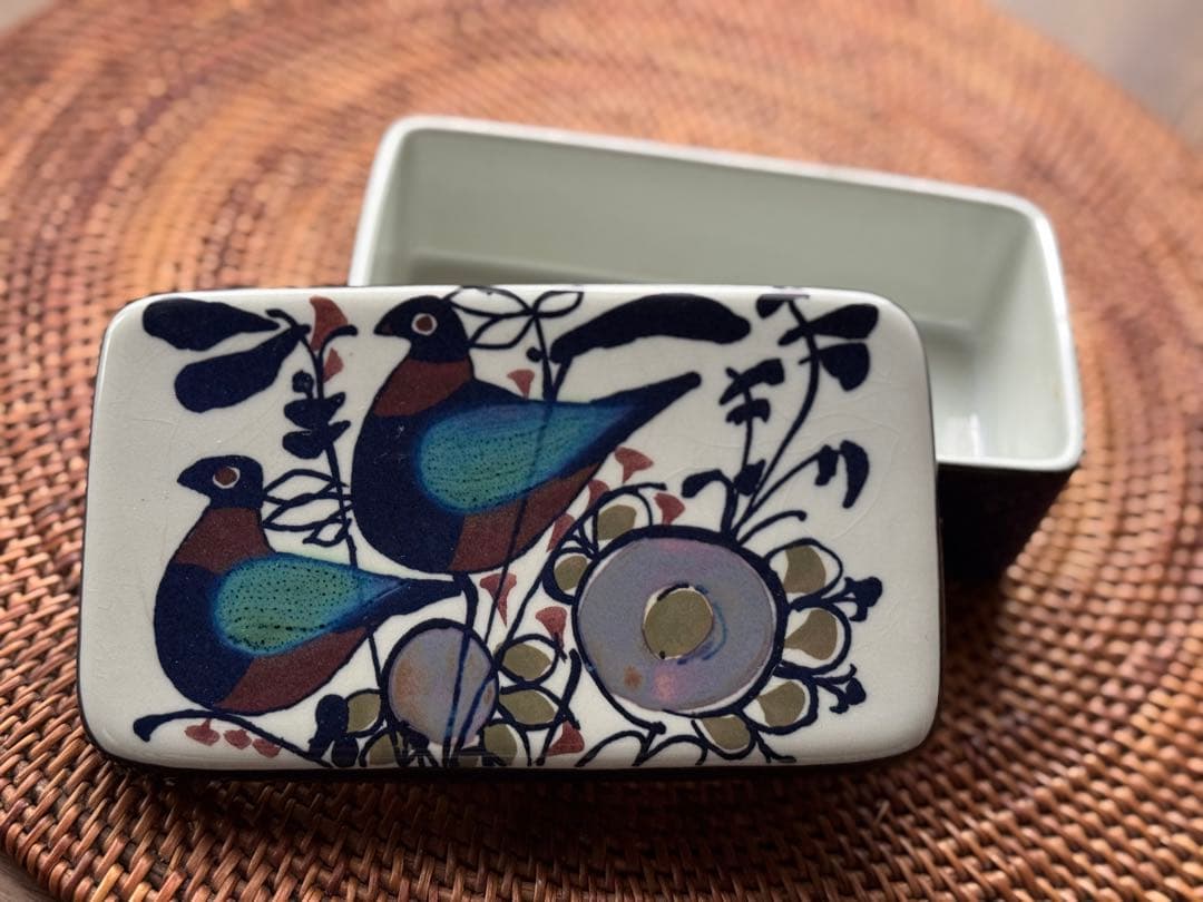 【新品未使用】ロイヤルコペンハーゲン テネラ バターケース 食器陶器 デンマーク