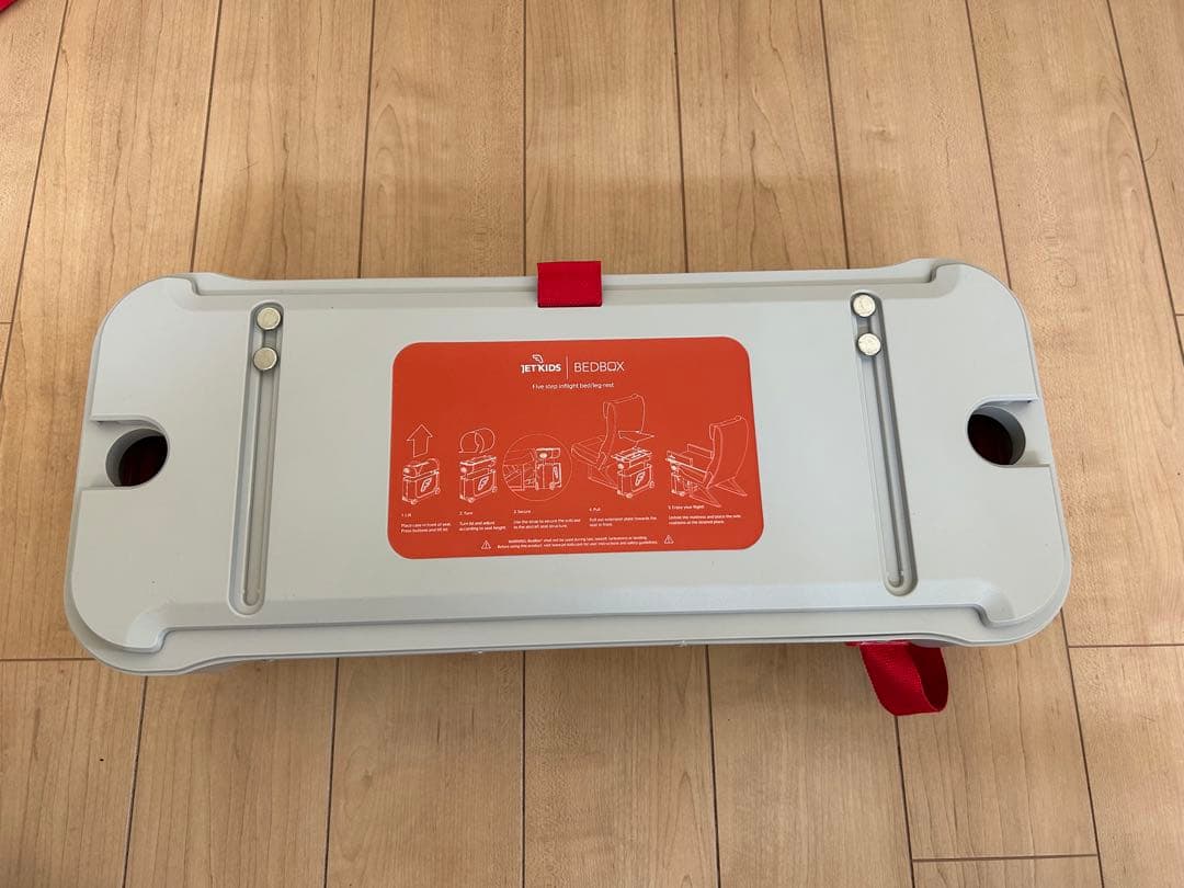 【美品】ジェットキッズ 赤　レッド　スーツケース　子供　ストッケ