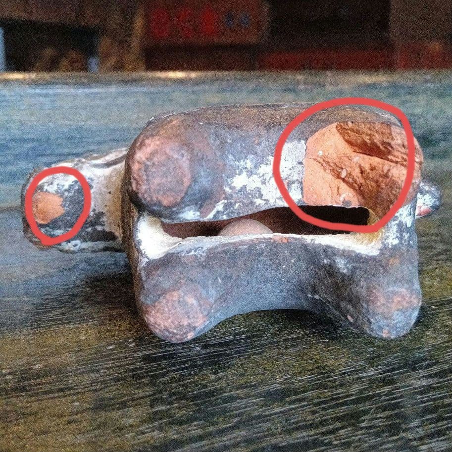 畝傍焼　馬の土鈴　レトロ ヴィンテージ