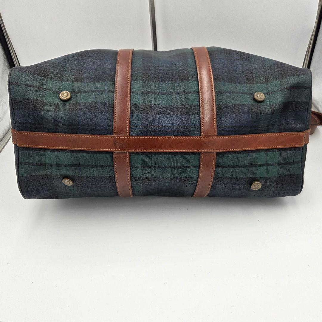 ポロラルフローレン ボストンバッグ 大容量 PVCレザー 2wayショルダー