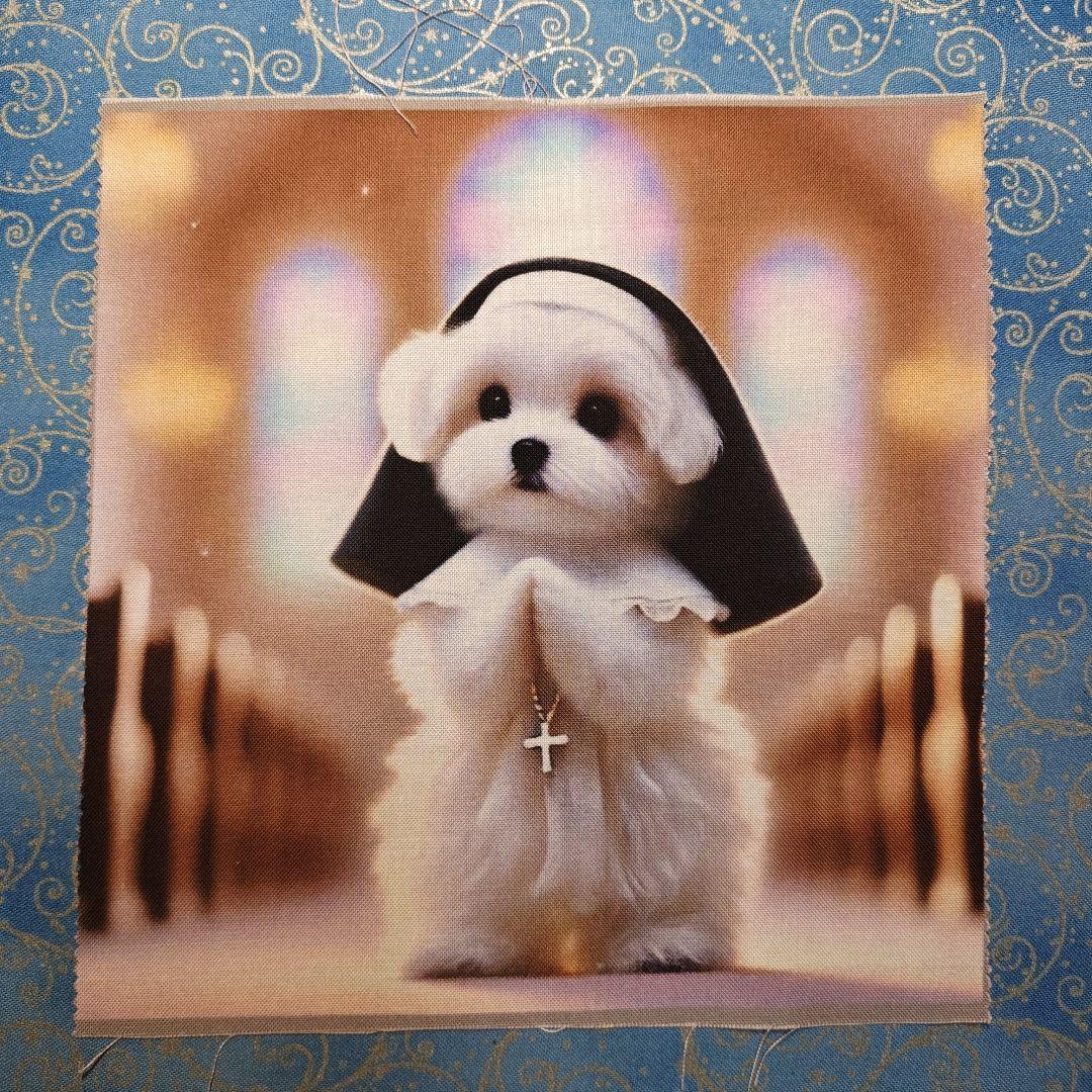 ご確認用　ゆか　わんこ柄　ハンカチ　ハンドメイド12/11