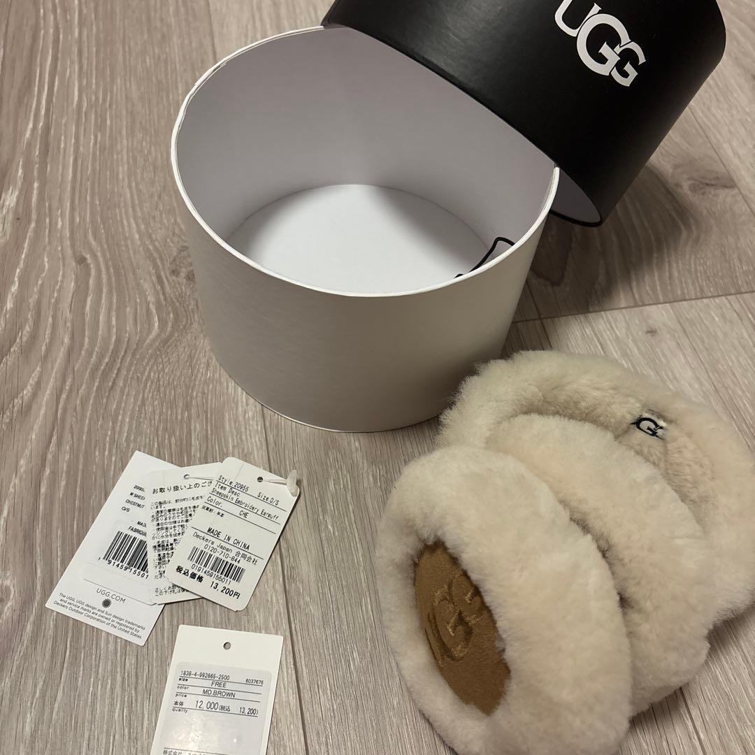 UGG イヤーマフ 箱付き chestnut ブラウン　正規品