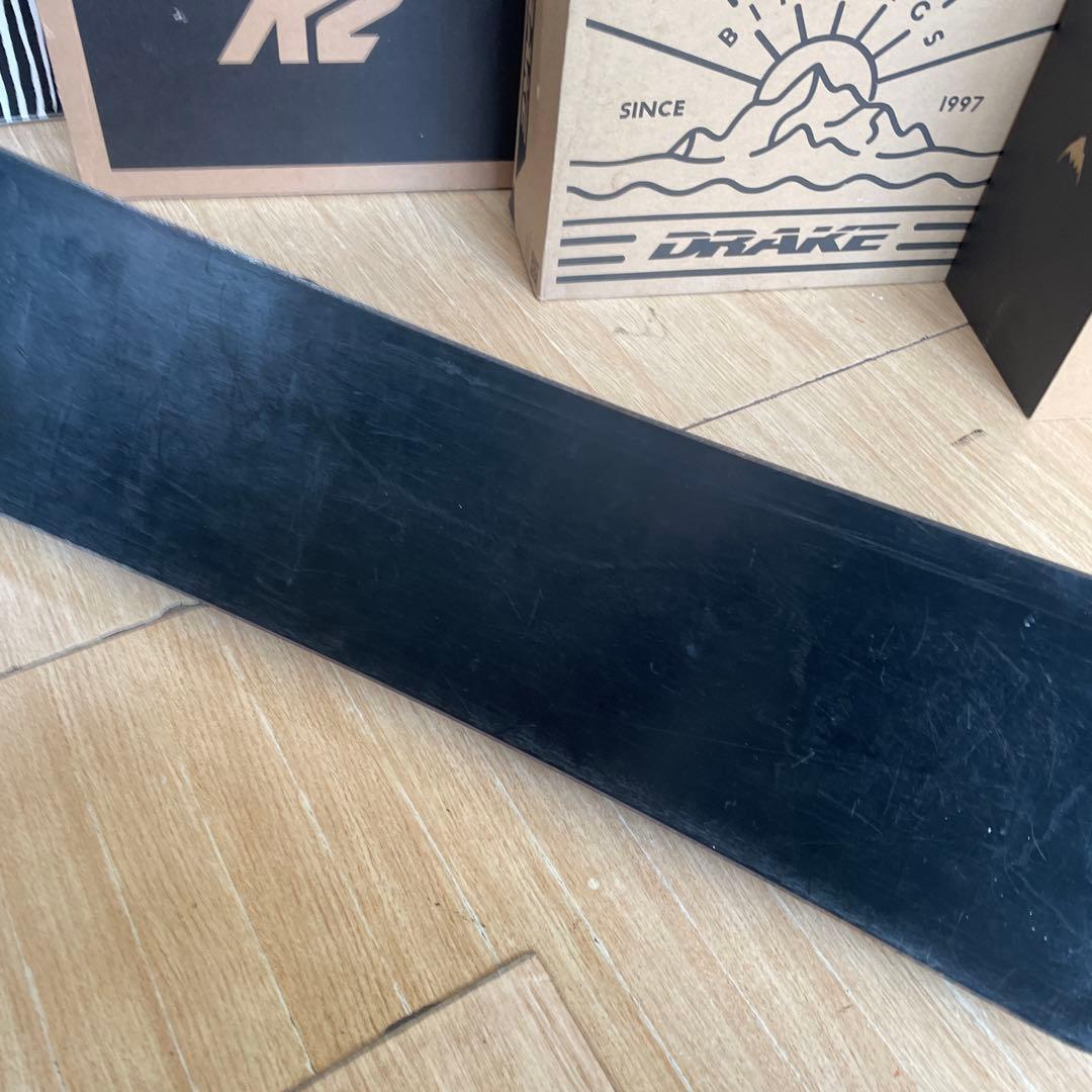 RECKLESS×ZUMAキッズスノーボード　未使用バイン付3点セット　100㎝