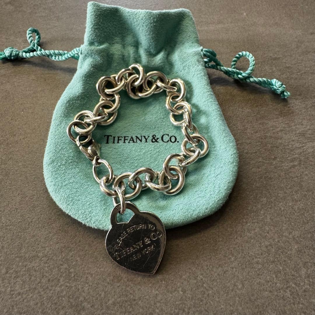 Tiffany リターントゥ　ハート　ブレスレット シルバー　ティファニー