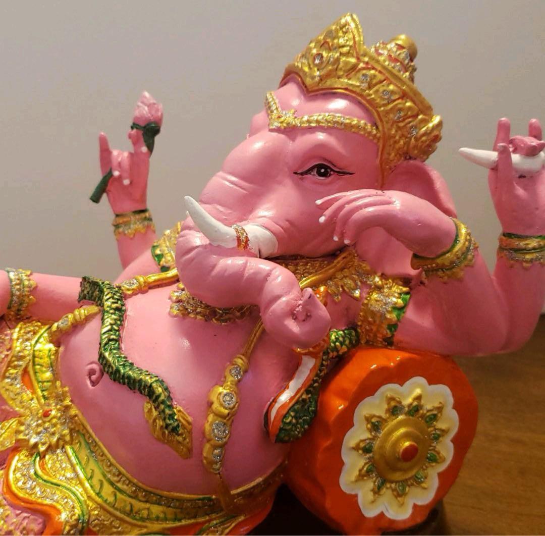 3倍速で願いが叶うと言われている【ピンクのガネーシャ】タイの現地で購入！