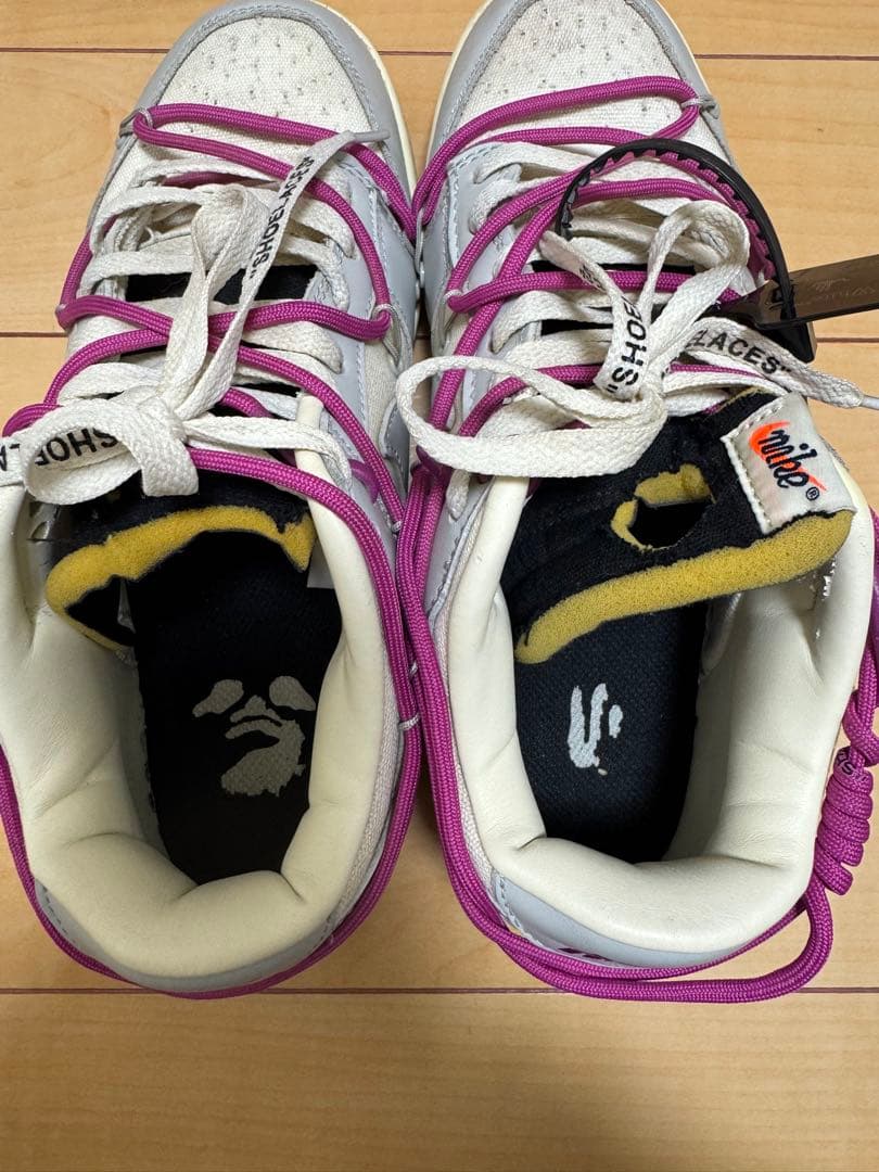 Off-White × Nike Dunk Low 1 of 50 Lot.30