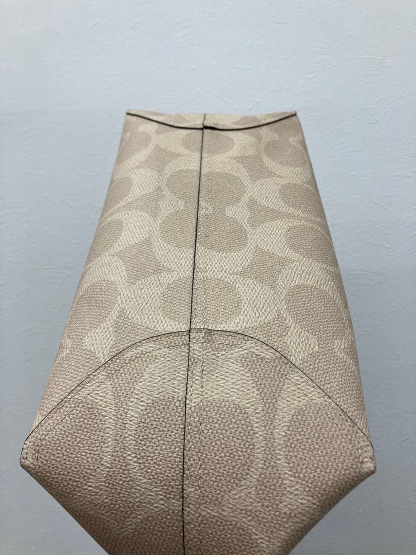 COACH コーチ　トートバッグ ベージュ/ブルー