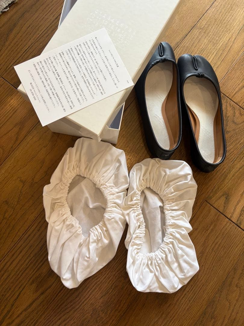 Maison Margiela 足袋バレエシューズ ブラック　37