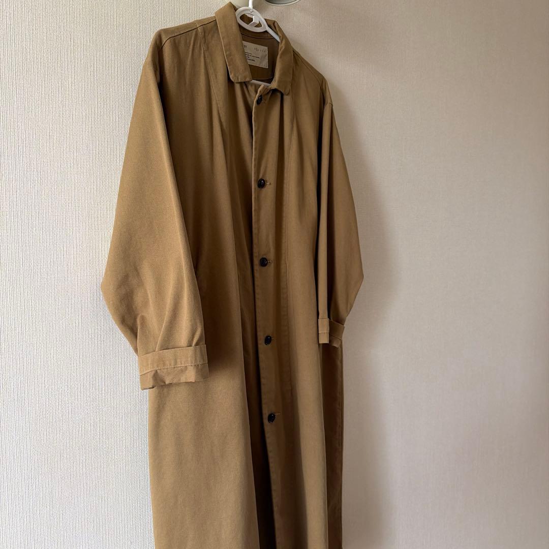 【HARVESTY】　オーバー　ステンカラーコート