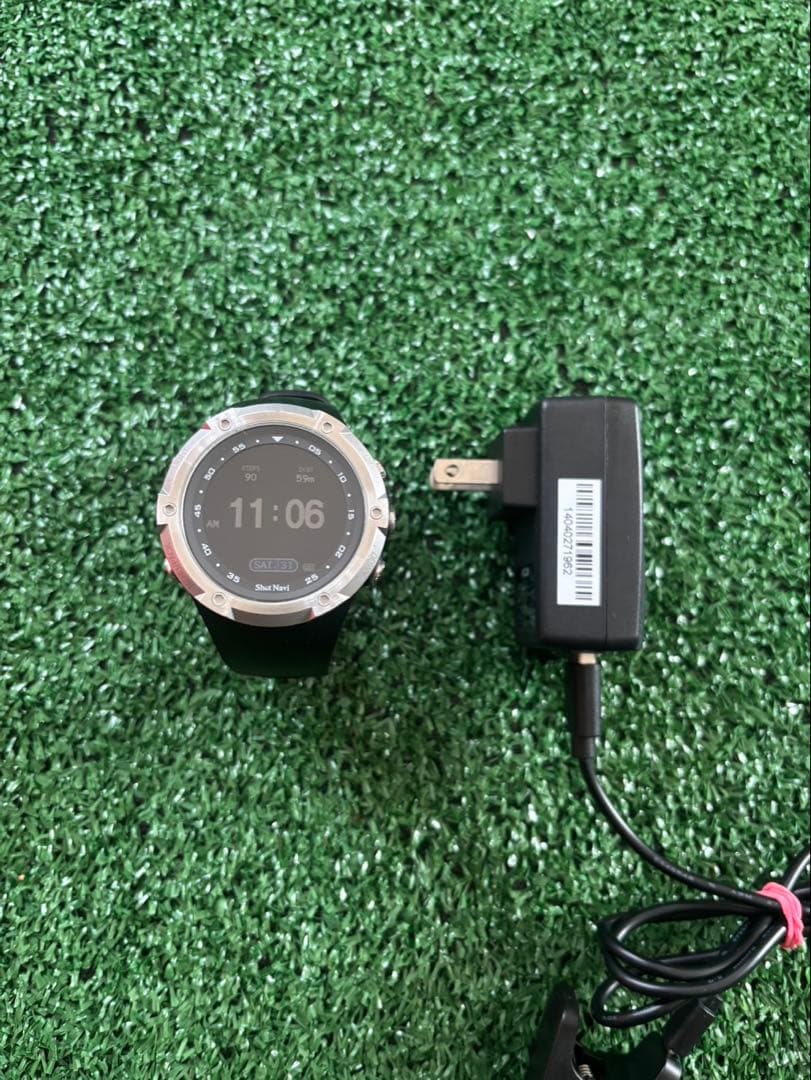 【ショットナビ】GPSナビ デジタル表示 充電器付き