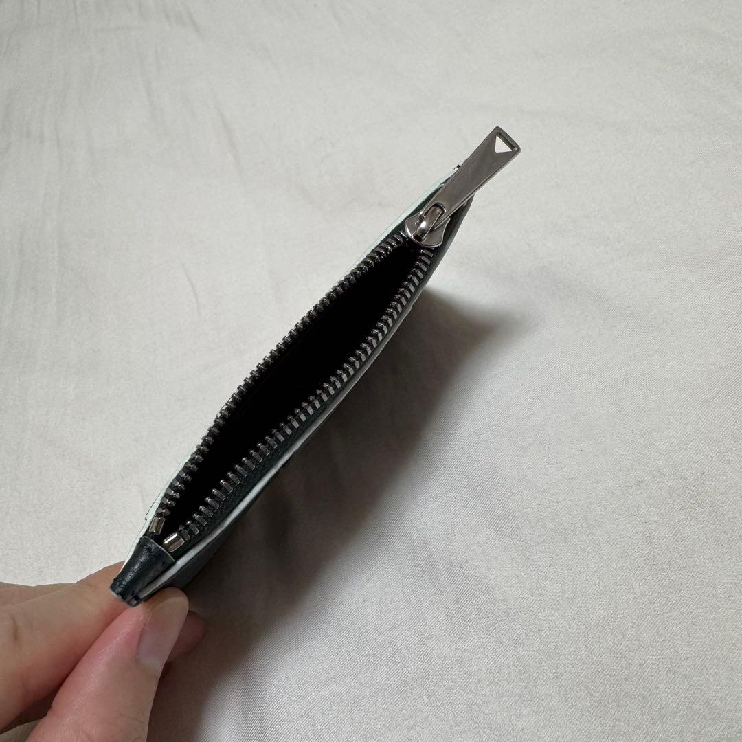 【付属品完備】マルジェラ 二つ折り財布 黒レザー Maison Margiela