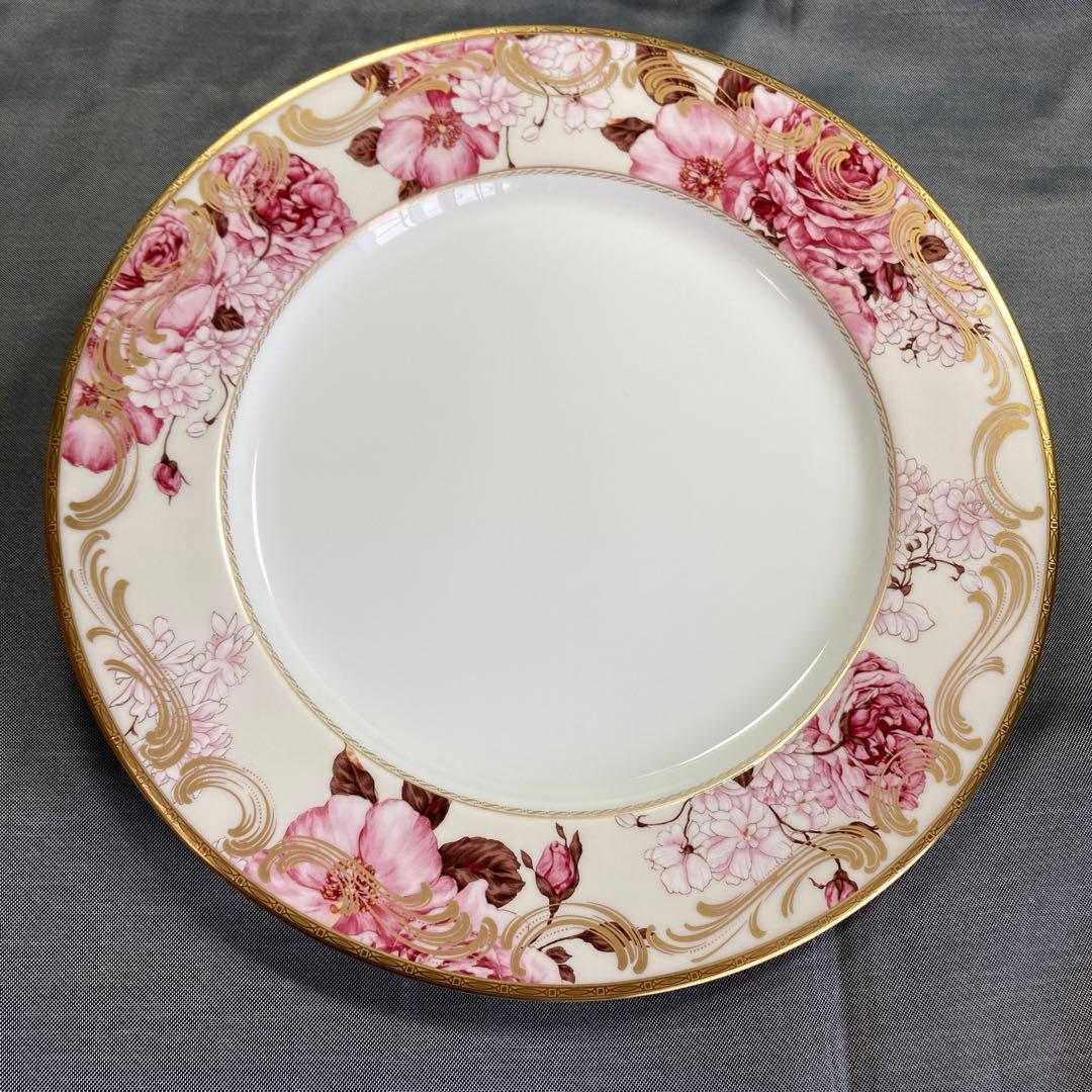 ナルミ　パトリシア　マグカップ　アラカルトプレート　ローズ　ピンク　花