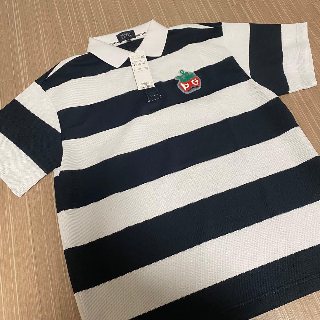 新品タグ付き　パーリーゲイツ　半袖ポロシャツ　サイズL