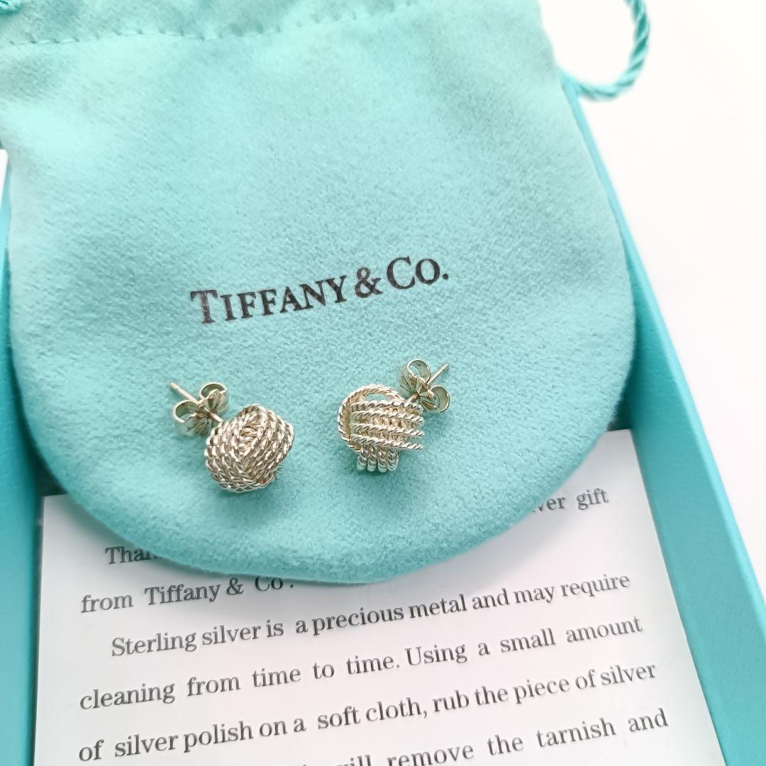 極美品✨️保存箱袋付　ピアス　サマセット　シルバー　ティファニー