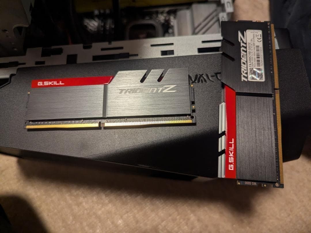メモリー 32GB CL15 Sam B-die G.Skill DDR4-3200