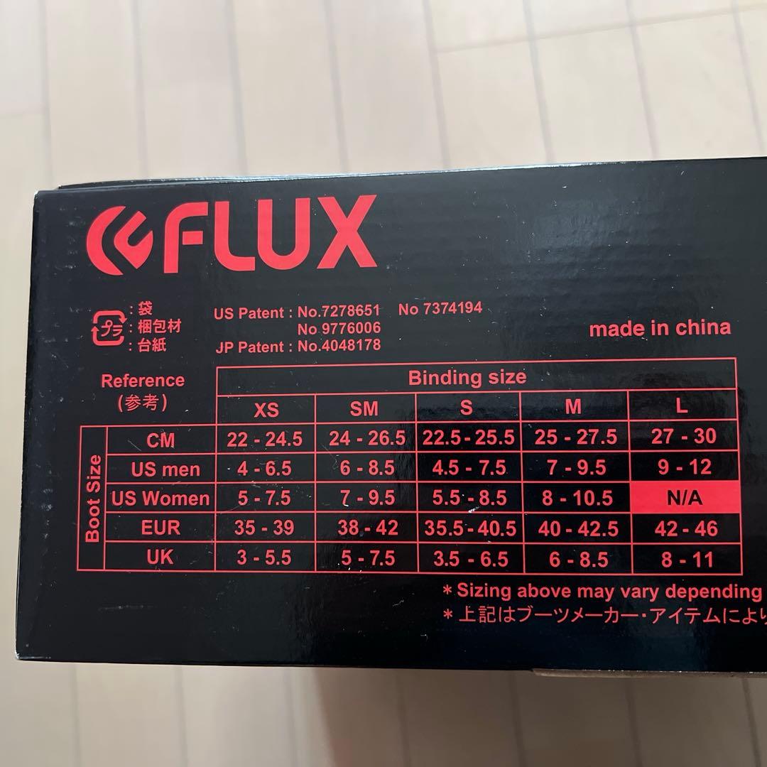 【美品】FLUXビンディング PR
