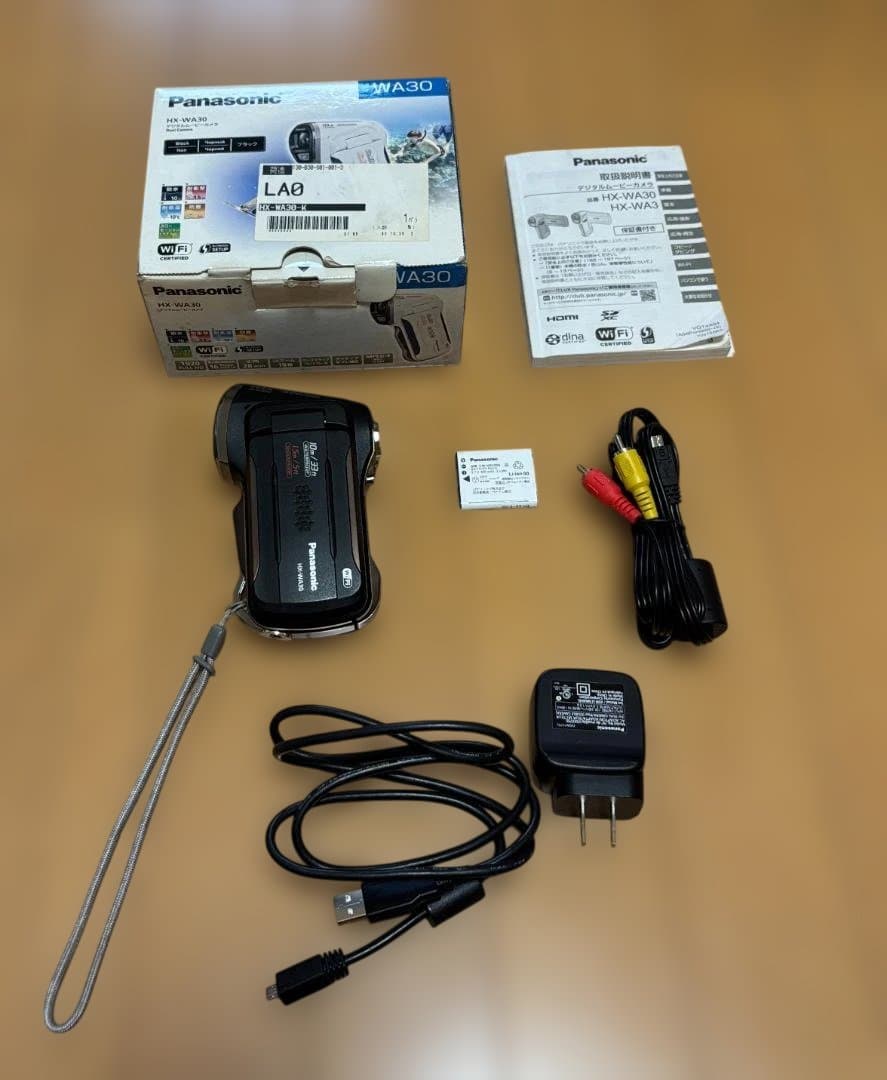Panasonic HX-WA30 ビデオカメラ 防水 Full HD