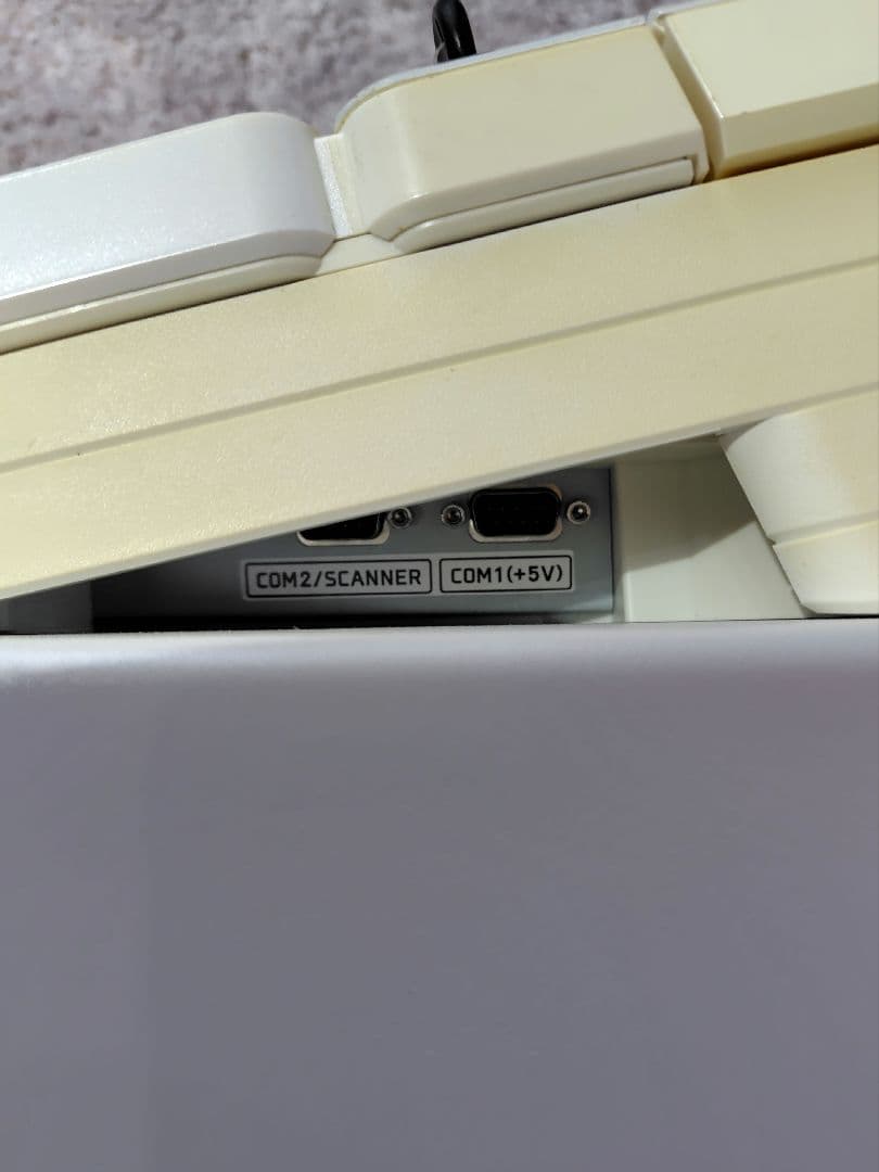 CASIO SR-C550-45WEワンタッチメニュー72種類レジスターホワイト