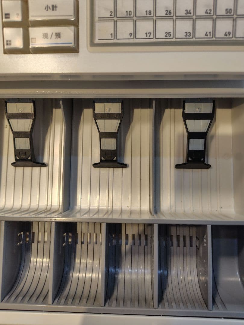 CASIO SR-C550-45WEワンタッチメニュー72種類レジスターホワイト