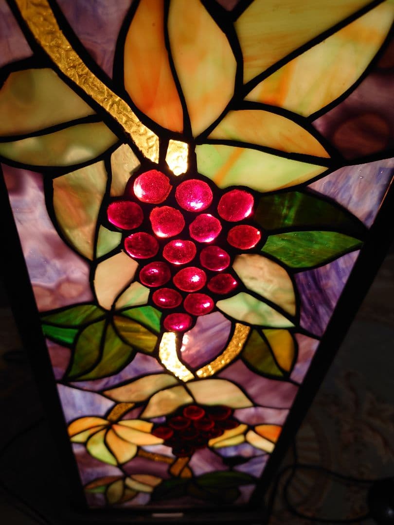 ステンドグラス　ランプ