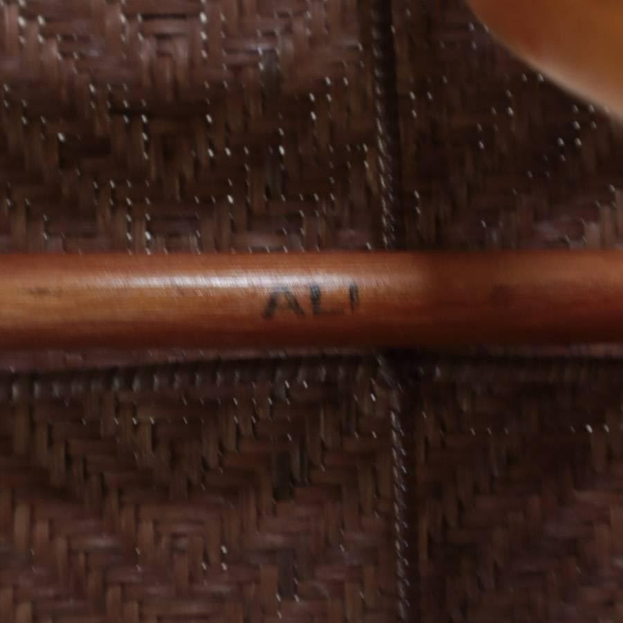 横浜 カザマ ビーンズチェア 椅子 老舗ラタン家具 座面高30cm 和室にも