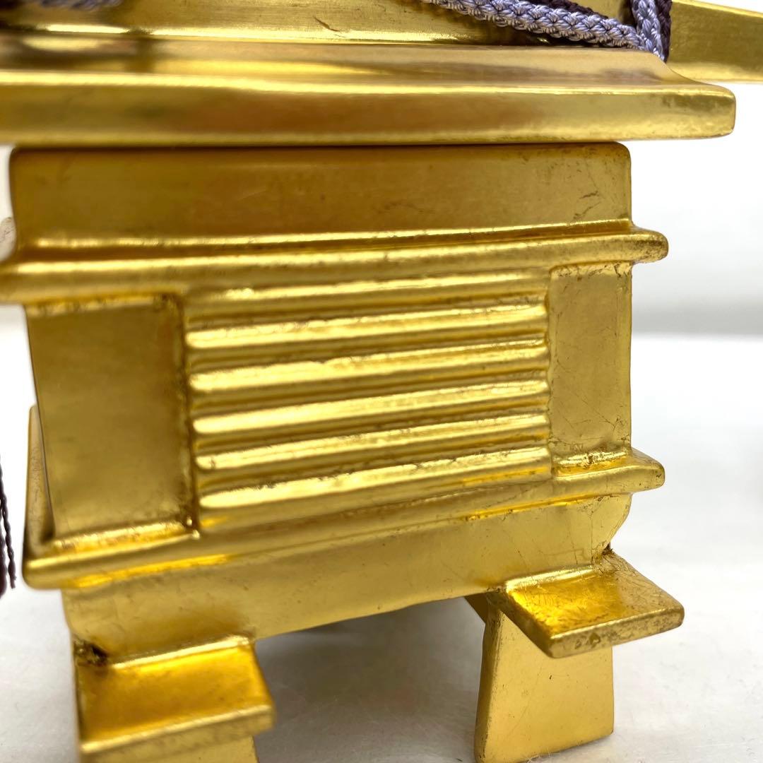 雛人形　桃の節句　本金箔押　ひな祭り飾り 道具セット　金色