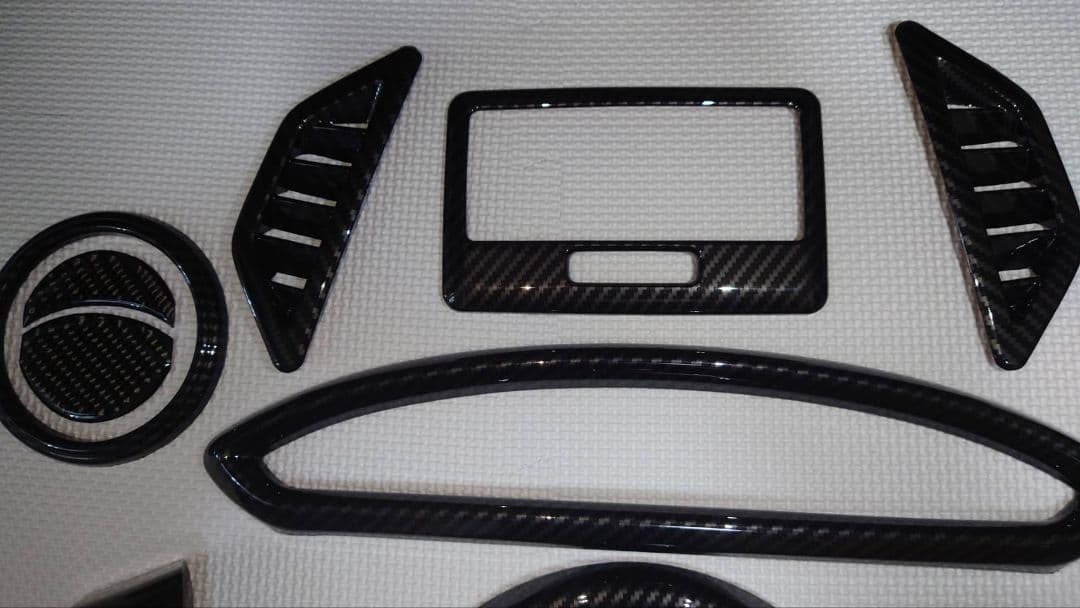 トヨタ86BRZ zn6zc6 カーボン調室内パネルカバーフルセット
