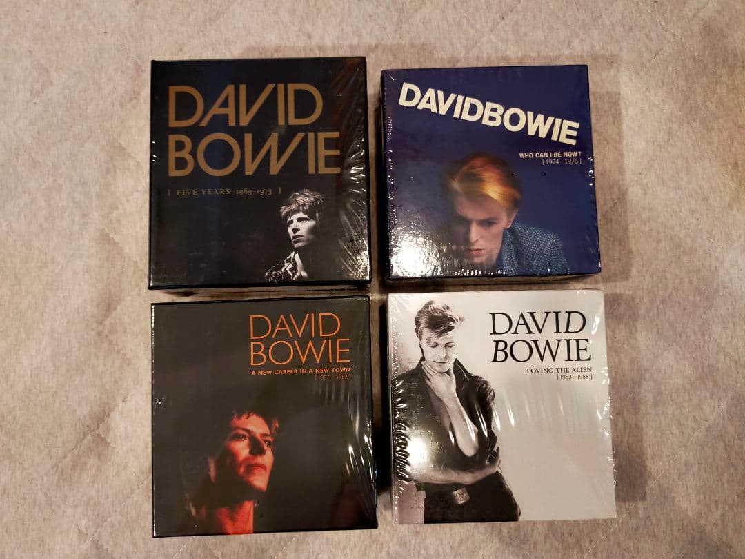 DAVID BOWIE アルバムコレクション 4BOXセット　輸入盤