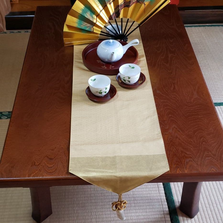 C508、値下‼️帯リメイク、インテリア、高級、テーブルセンター