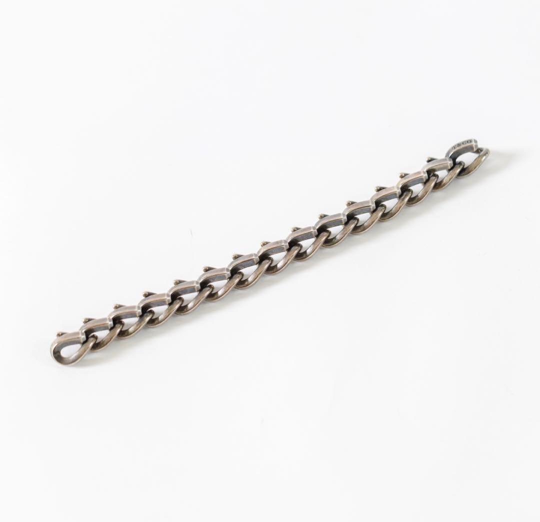 美品　TIFFANAY フォージ ラージリンク ブレス