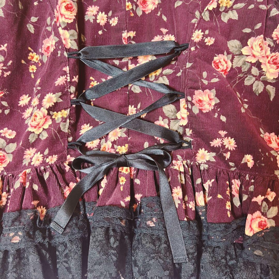 【激レア】初期　morphose ブラウス&スカート　アンティークローズ