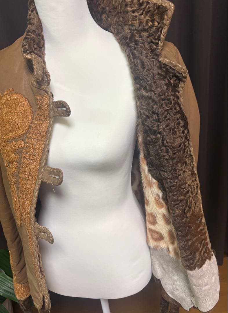 ★ エルマンノ・シェルヴィーノ★レザーショートジャケット