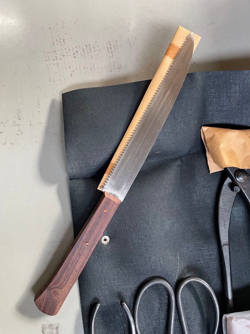 最高級 昌国 盆栽道具7点セット 未使用品 専用ケース、箱付き No. 331