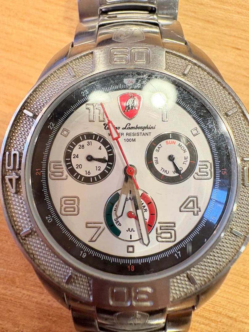 【Tonino Lamborghini 】世界限定　メンズ腕時計 100m防水