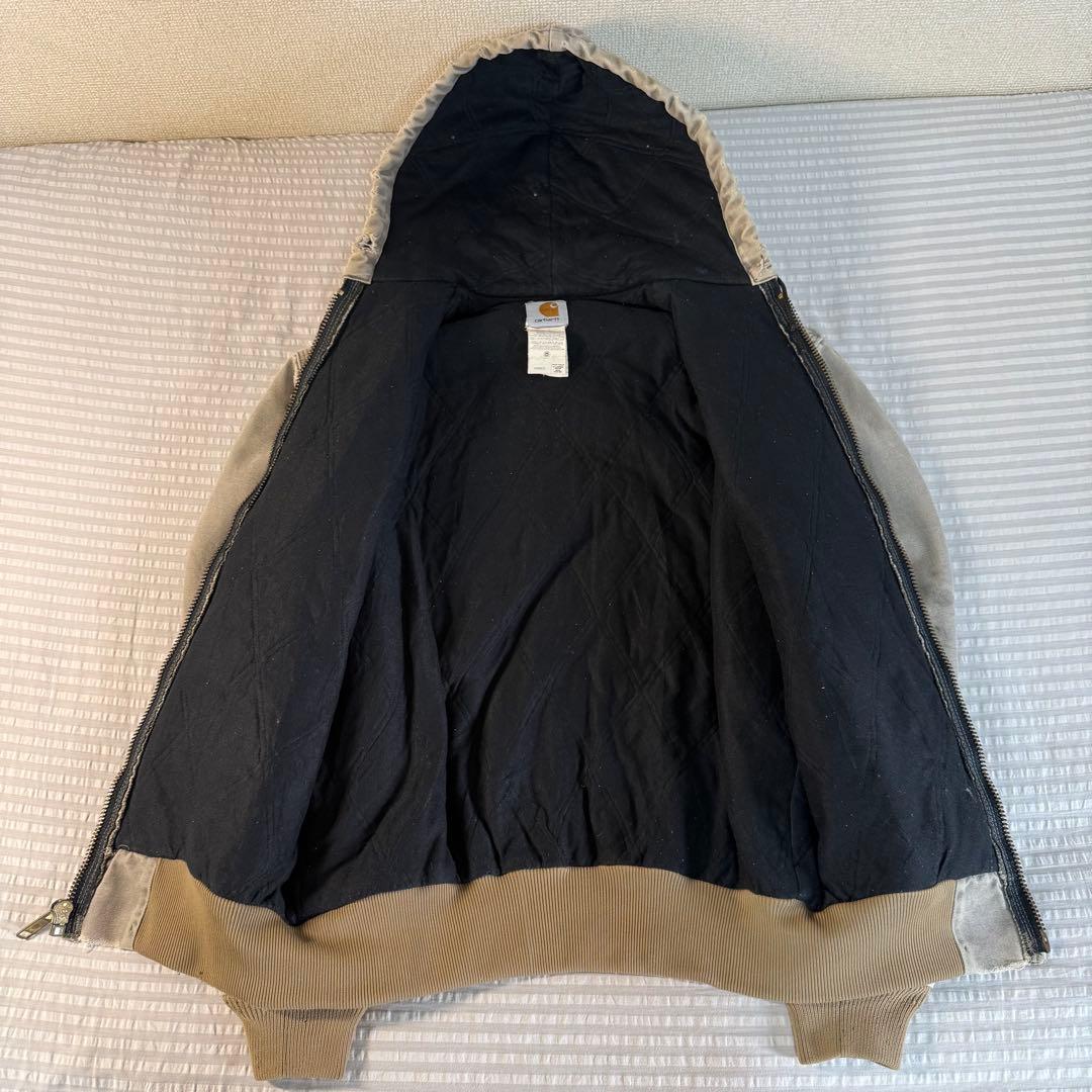 希少 USA製 カーハートアクティブジャケット J68 DES