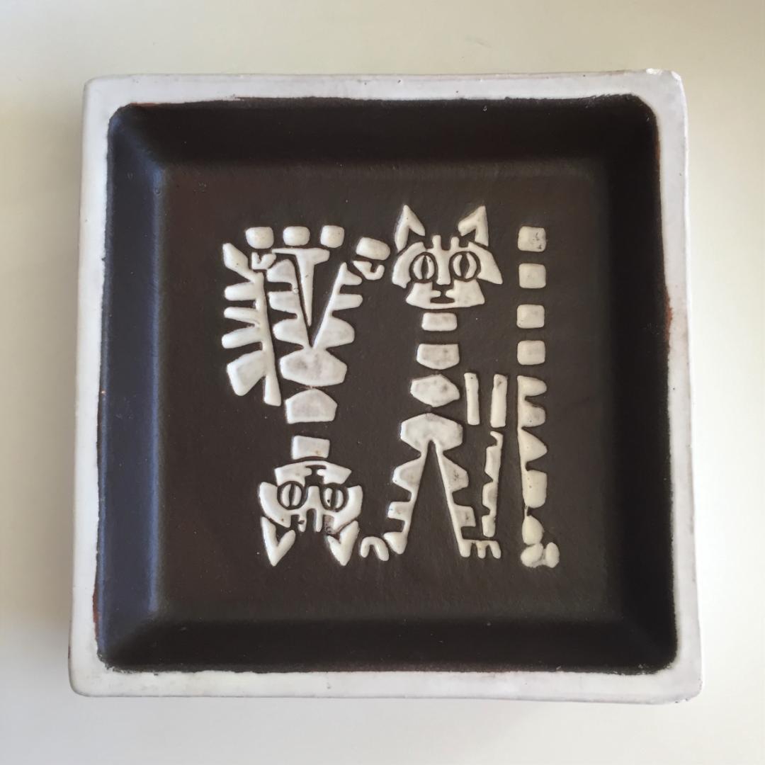 Gabriel Keramikガブリエル ねこ 灰皿 小物入れ 猫 ネコ