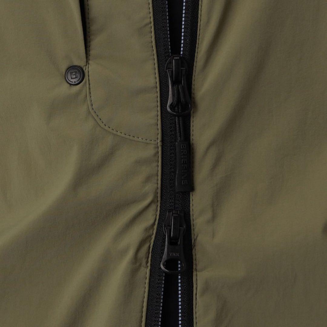 【新品・タグ付き】 今期新作 BRIEFING メンズウィンドブルゾン カーキM