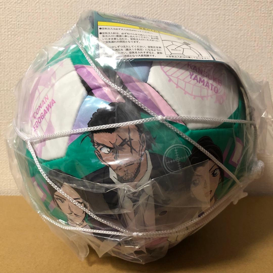 Bカラー　グリーン　プラチナムザッカサッカーボール2025　名探偵コナン