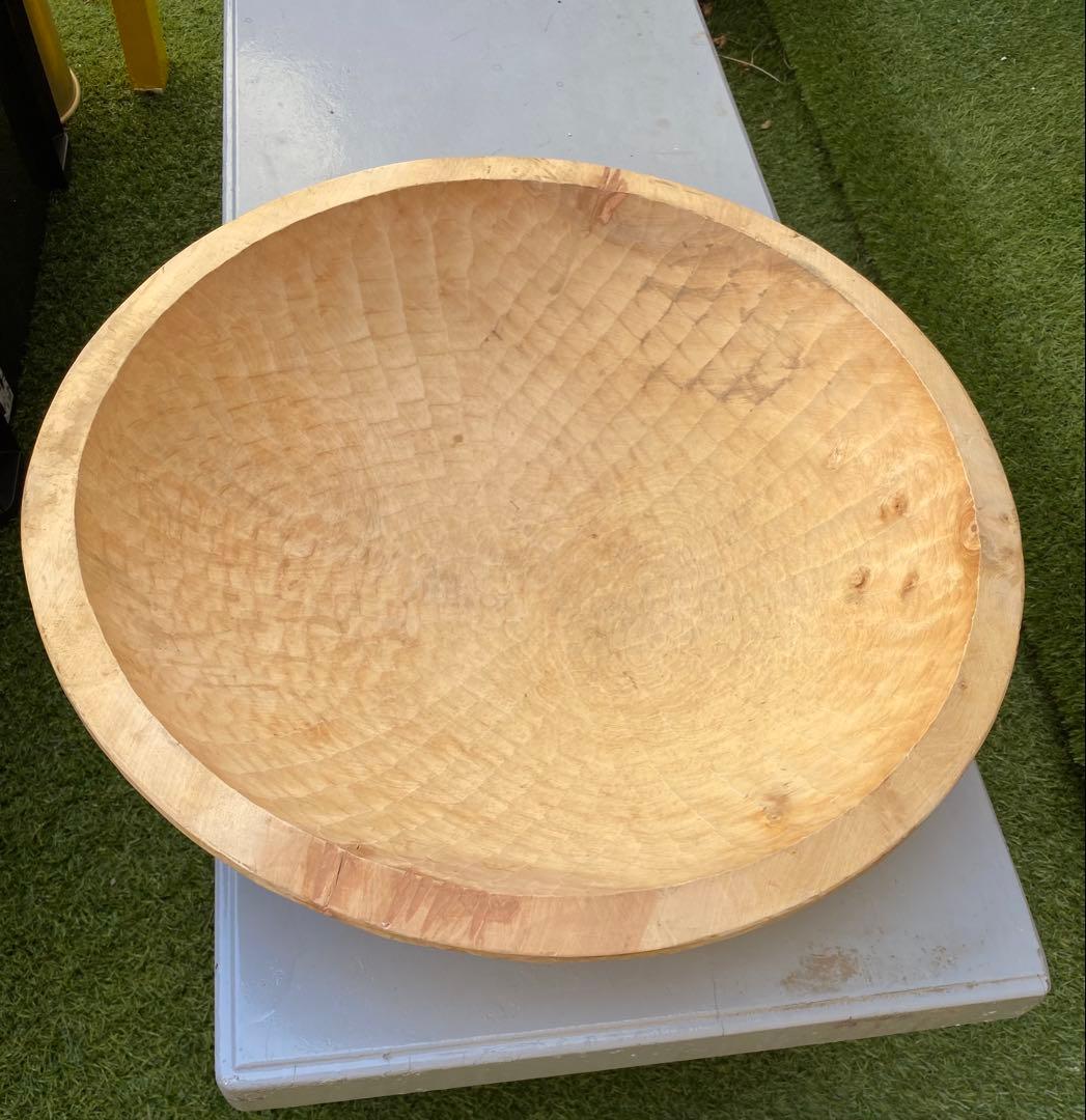 値下げしました❗️天然木　こね鉢 50cm