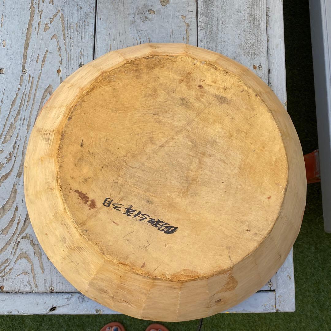 値下げしました❗️天然木　こね鉢 50cm