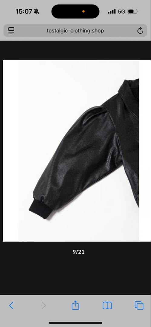 ジャケット・アウター 2way leather jacket / black