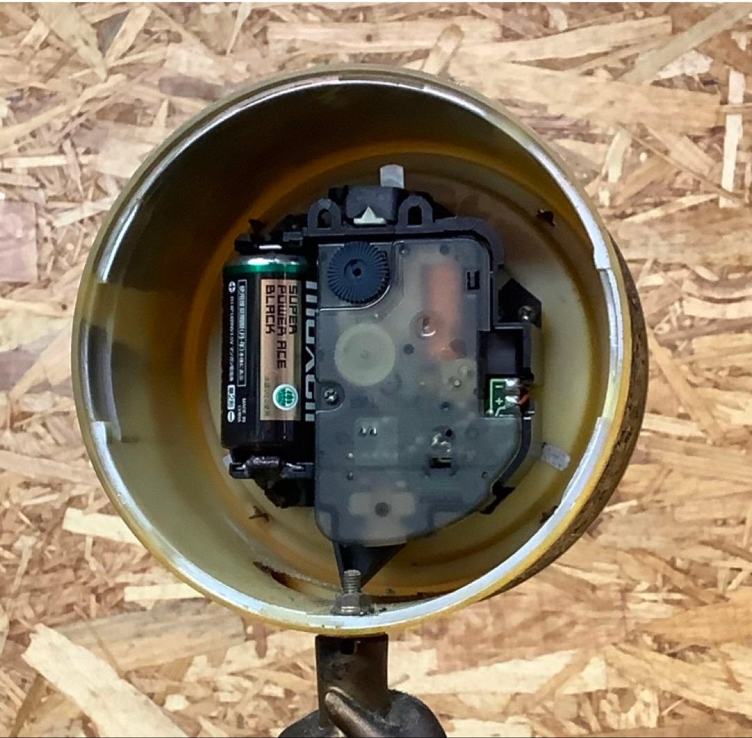 ブロンズ調置き時計4RP614Aアンティーク（Q-38)