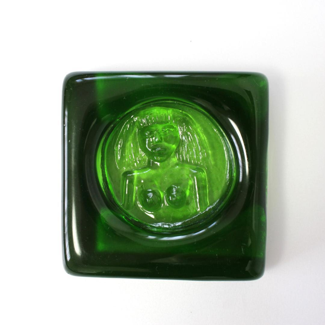 【人気作】Erik Hoglund　エリックホグラン　ガラスオブジェ　トレイ