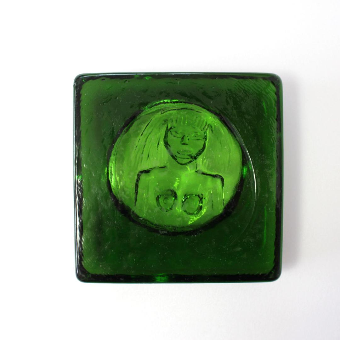 【人気作】Erik Hoglund　エリックホグラン　ガラスオブジェ　トレイ