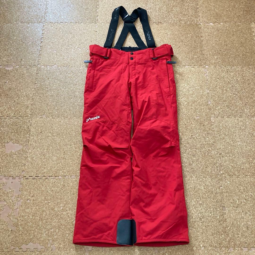 【極美品】フェニックス phenix スキーパンツ スキーウェア デモMメンズ赤